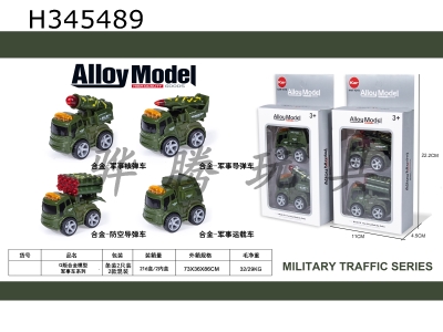 H345489 - Dual inertial alloy military series