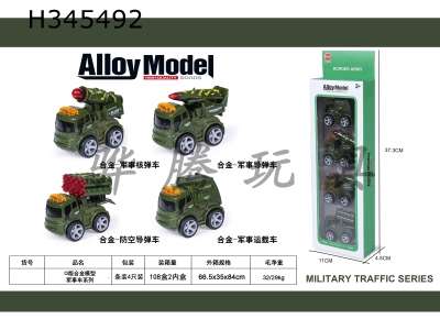 H345492 - Q version alloy model military series