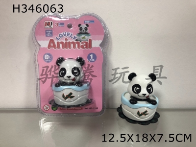 H346063 - Cartoon panda cake spinning winder