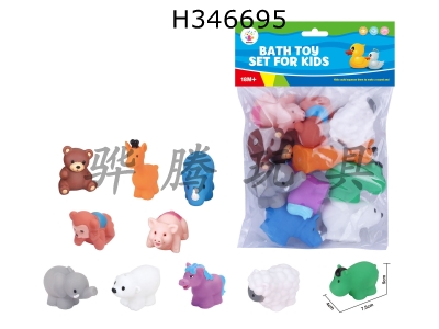 H346695 - Cute water animals in bags