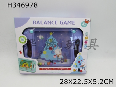 H346978 - Balance ball with 10 cards