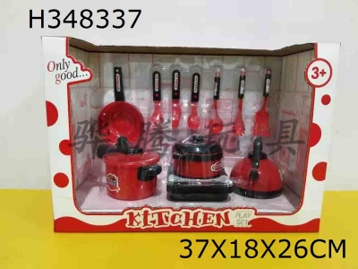 H348337 - 11 sets of simulated household utensils