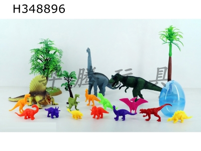 H348896 - 19 sets of simulated dinosaur models