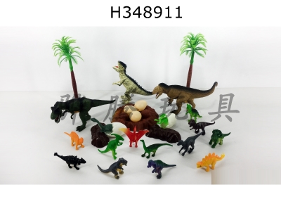 H348911 - 25 sets of simulation dinosaur models