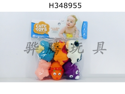 H348955 - 6 water animals