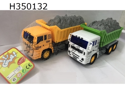 H350132 - Dump truck carrying stone inertia engineering vehicle