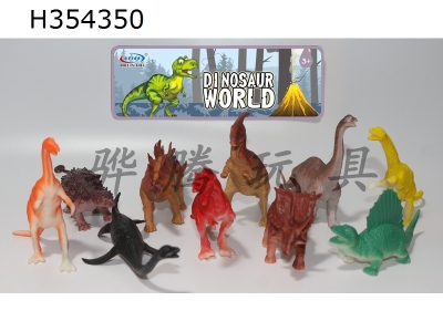 H354350 - 10 sets of simulated Dinosaurs