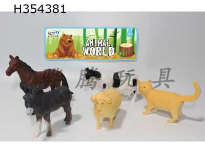 H354381 - 5 sets of farm animals