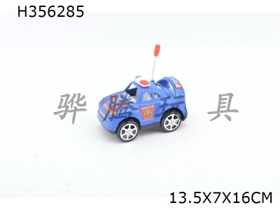 H356285 - Huili Mini paint cartoon police car (with sugar tube)