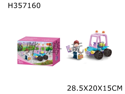 H357160 - Girl series building blocks