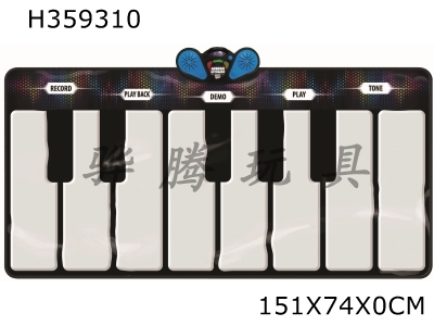 H359310 - Shining feet on piano blanket