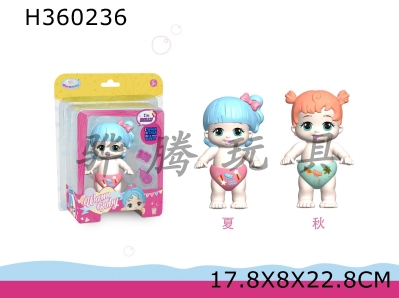 H360236 - 5 "Molly (electric walking Doll with IC) 2 average mixed clothes in summer and Autumn