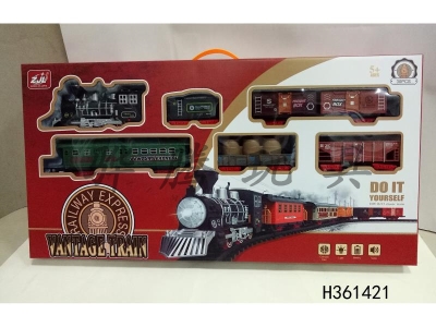H361421 - Classical electric rail train (light + sound)