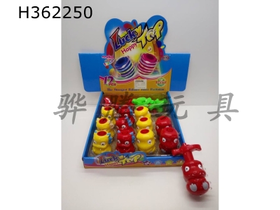 H362250 - Cartoon dinosaur light music top (12 / box)