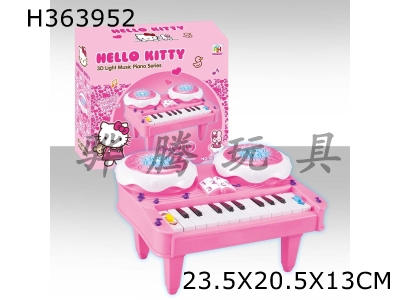 H363952 - Hello kitty3d light music piano