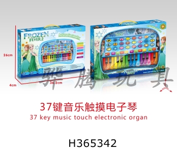 H365342 - Snow and ice 37 key music touch electronic organ