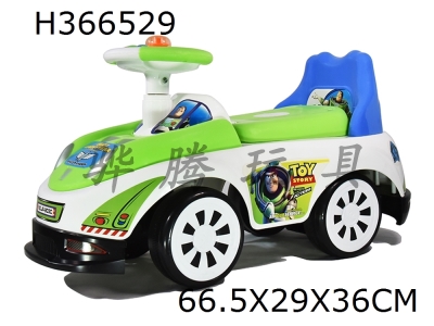 H366529 - Bath Lightyear baby new wheel coaster with lights, music and underbody