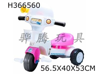 H366560 - New seat big wheel taxiing three wheel walking aid and learning walking double car with light music