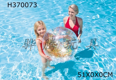 H370073 - Inflatable Sequin beach ball