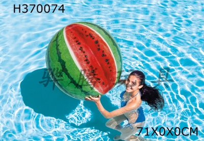 H370074 - Inflatable realistic watermelon beach ball