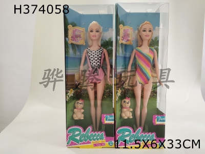 H374058 - 11.5 "solid Barbie