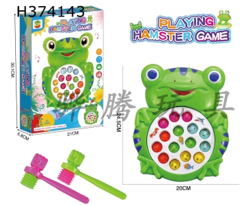 H374143 - Electric music frog beats hamster