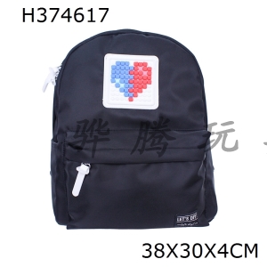 H374617 - Puzzle backpack (black)
