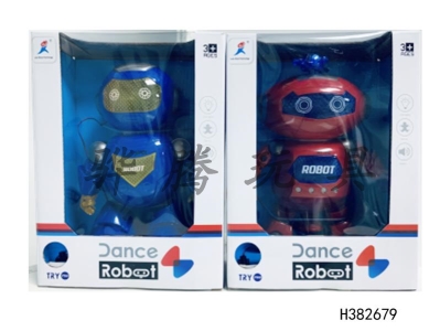 H382679 - Star dancer electric dancing robot (red) dancing robot (blue)