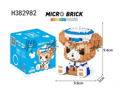 H382982 - Duffy bear 468pcs building blocks
