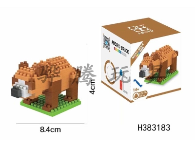 H383183 - 130pcs building blocks for panda