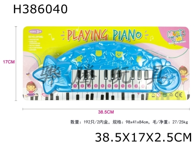 H386040 - 12 key electronic organ
