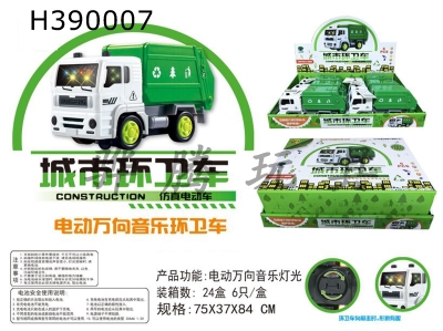 H390007 - Electric universal sanitation garbage truck (6)