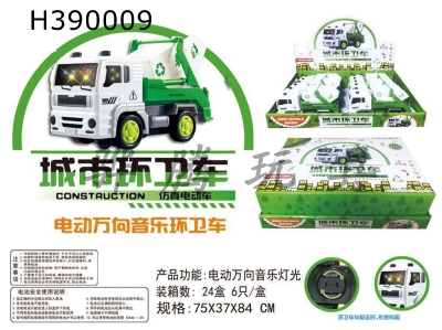 H390009 - Electric universal sanitation garbage truck (6)