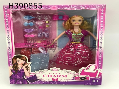 H390855 - 11.5 inch live hand Barbie