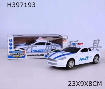 H397193 - Light music universal Martin police car (blue)