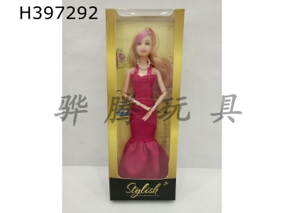 H397292 - 11.5 inch solid nine joint fashion Barbie doll