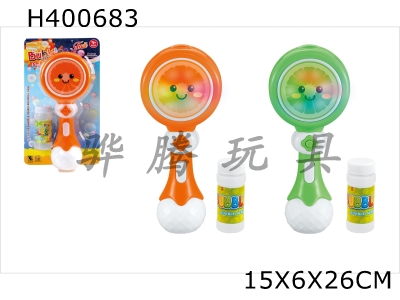 H400683 - Electric fruit bubble stick (with 50ML bubble water)