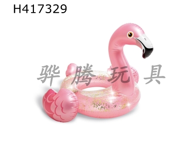 H417329 - Sequin flamingo floating ring