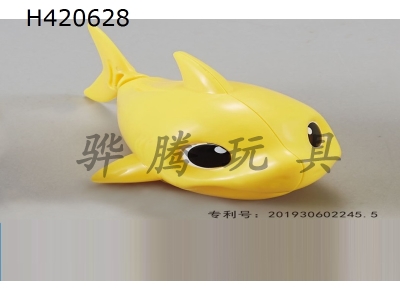 H420628 - Swimming shark on the chain