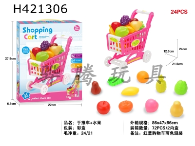 H421306 - Handcart+fruit