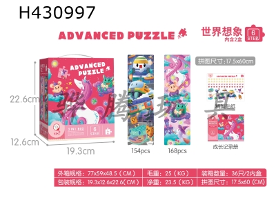 H430997 - Advanced puzzle puzzle (level 6)