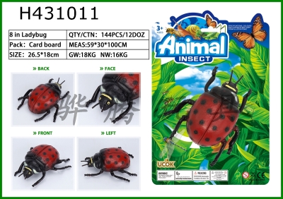 H431011 - An 8-inch ladybug