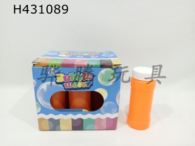H431089 - Fruit flavor bubble water in 50ml solid color bottle