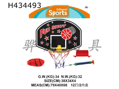 H434493 - Plastic basketball board