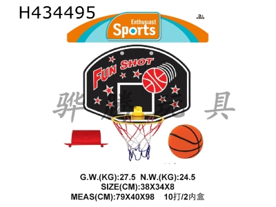 H434495 - Plastic basketball board
