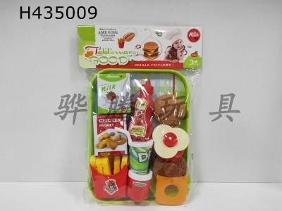 H435009 - Hamburger, French fries and cola combination package