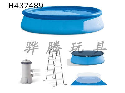 H437489 - 15-foot dish pool set