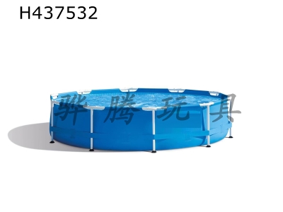 H437532 - 10-foot circular pipe rack pool