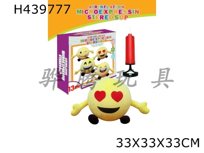 H439777 - 13 inch smiley face ball