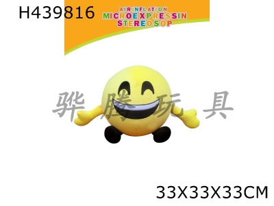 H439816 - 13 inch smiley face ball